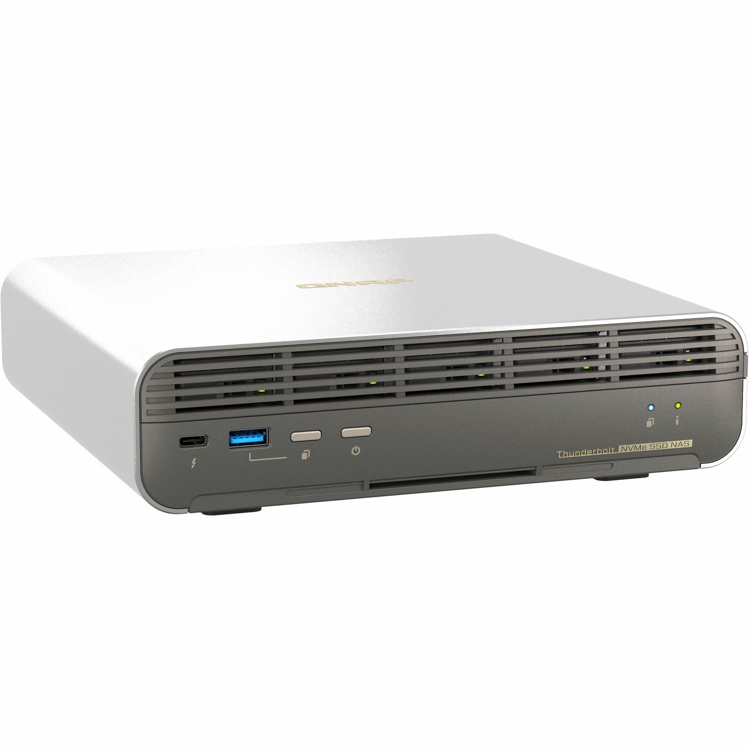Qnap Tbs-H574tx-I5-16G 5-Bay All-Flash Nasbook. Intel I5 12C/16T Processor, Burs