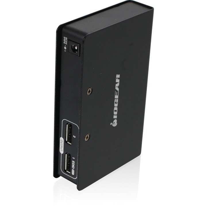 IOGEAR 2-Port DisplayPort 1.2 Graphics Splitter / Multi-Monitor MST Video Hub