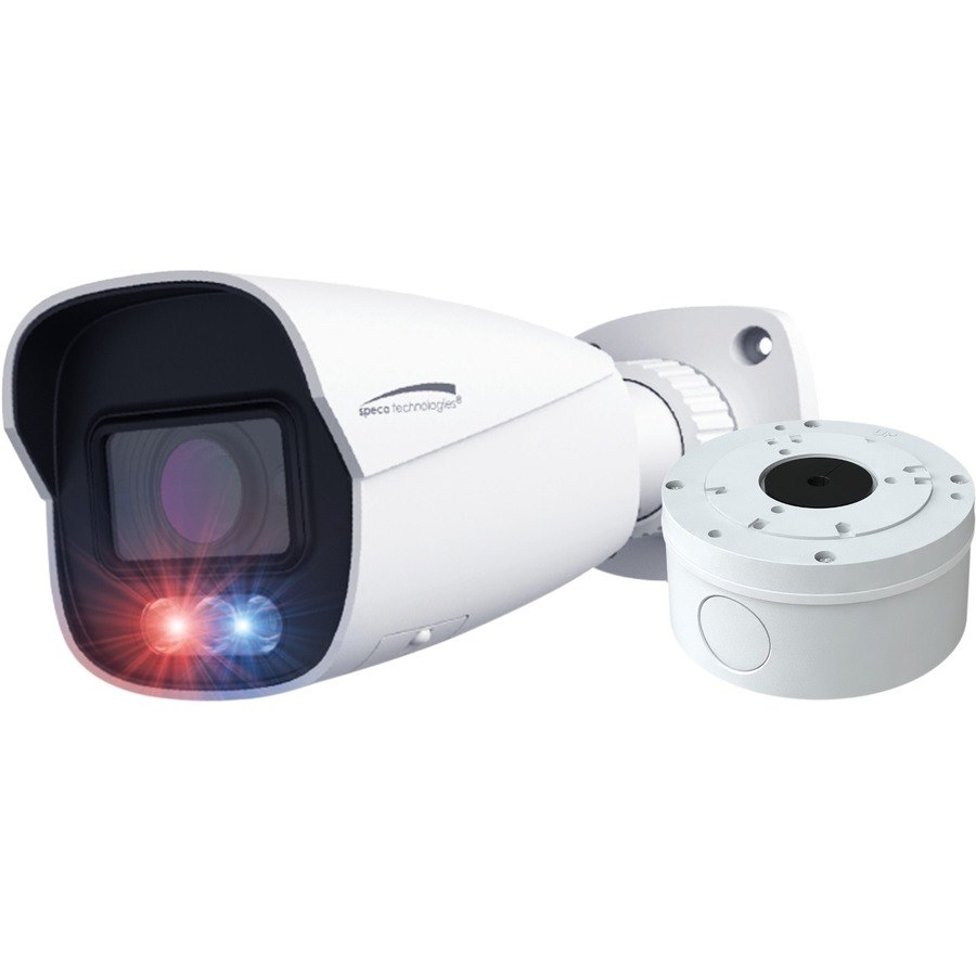 Speco O4BDD1M 4 Megapixel Indoor/Outdoor Network Camera - Color - Bullet - White
