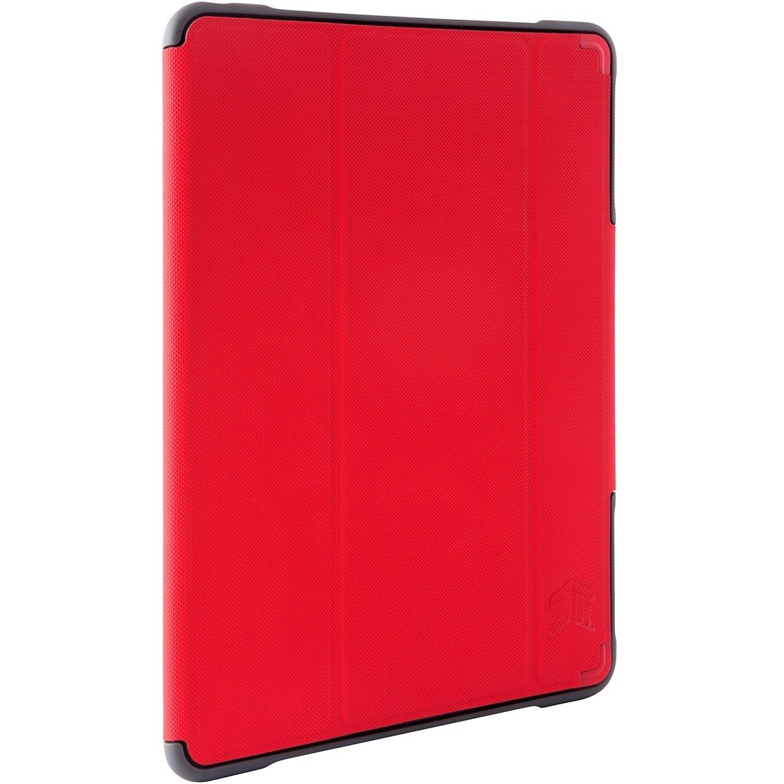 STM Dux Plus Case for 12.9" iPad Pro, iPad Pro (2017), Apple Pencil - Transparent, Red