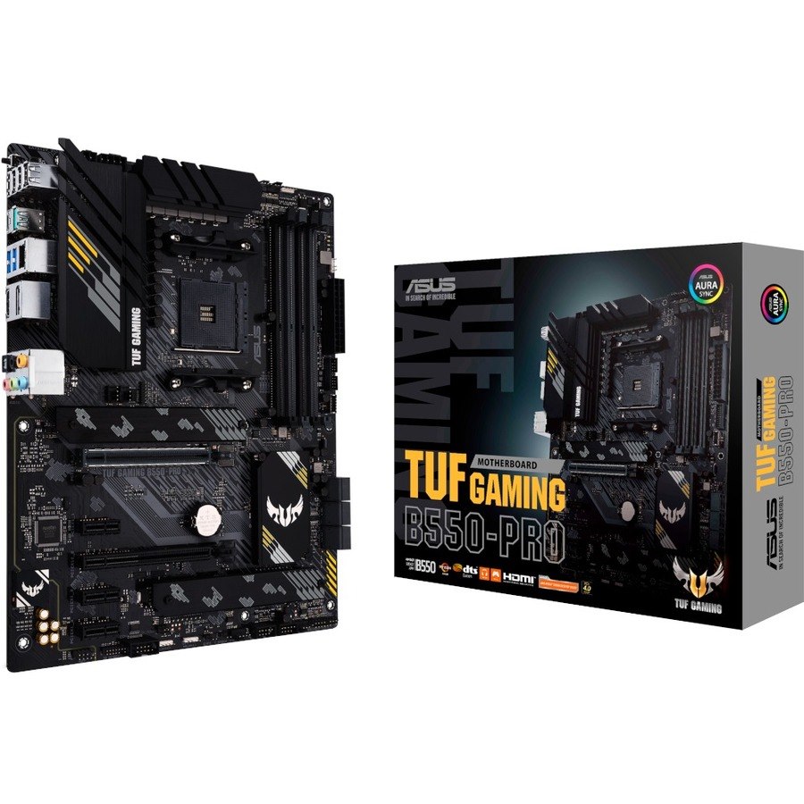 TUF GAMING B550-Pro Desktop Motherboard - AMD B550 Chipset - Socket AM4 - ATX