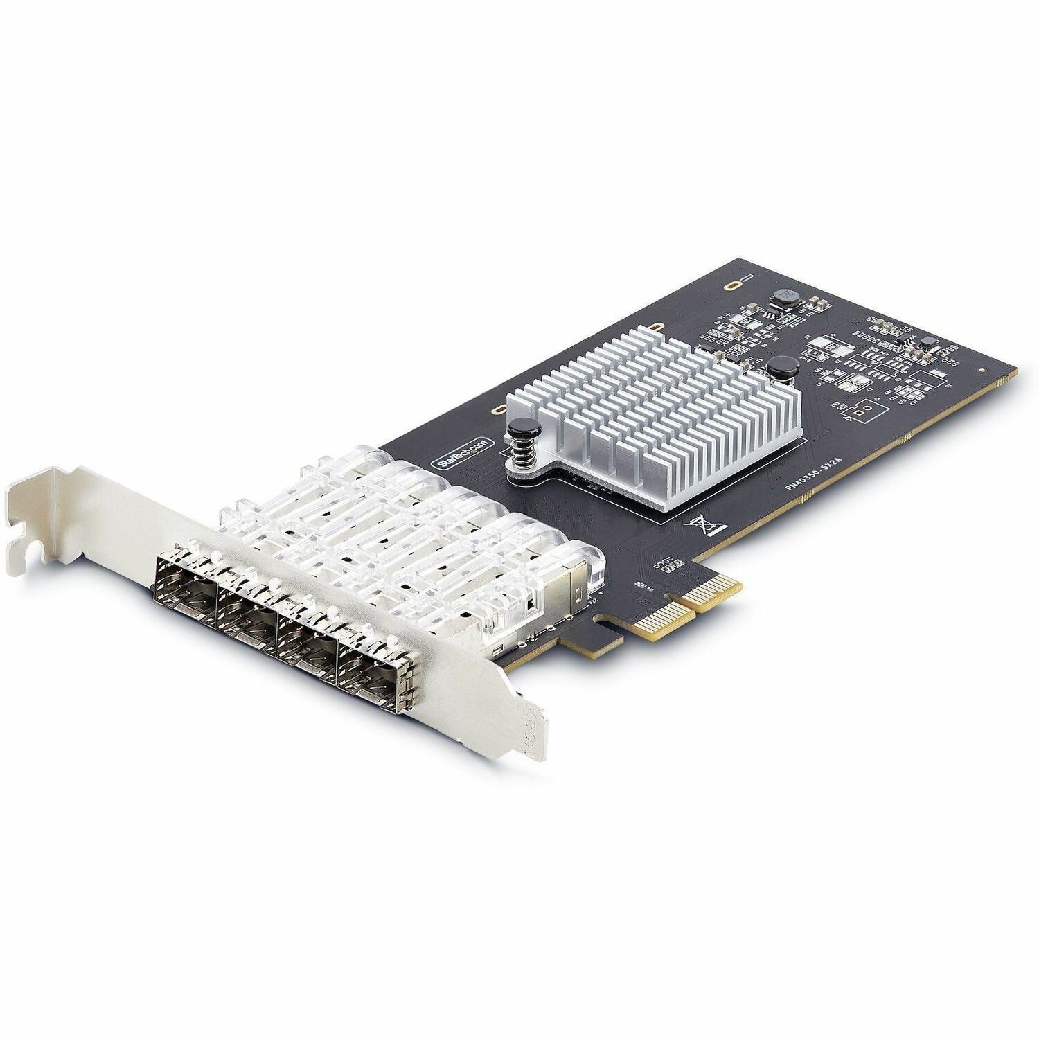 StarTech.com 4-Port GbE SFP Netwerkkaart, PCIe 2.0 x2, Intel I350-AM4 4x 1GbE Controller, 1000BASE Koper/Glasvezel, Gigabit Ethernet NIC