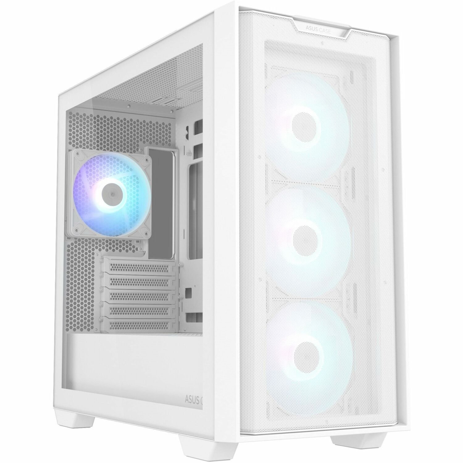 Asus ASUS A21 PLUS Case Computer Case - Micro ATX, Mini ITX Motherboard Supported - Mesh - White