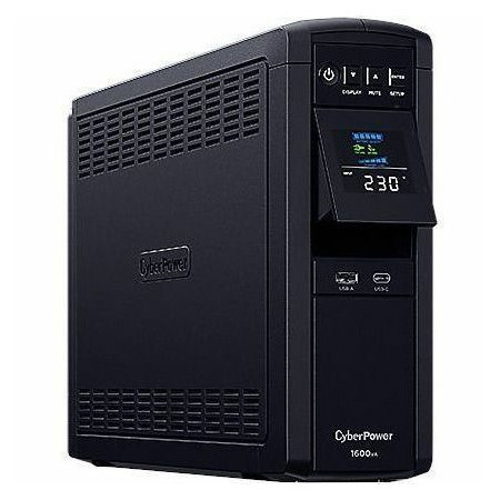 CyberPower PFC Sinewave CP1600EPFCLCD-UK Line-interactive UPS - 1.60 kVA/1 kW
