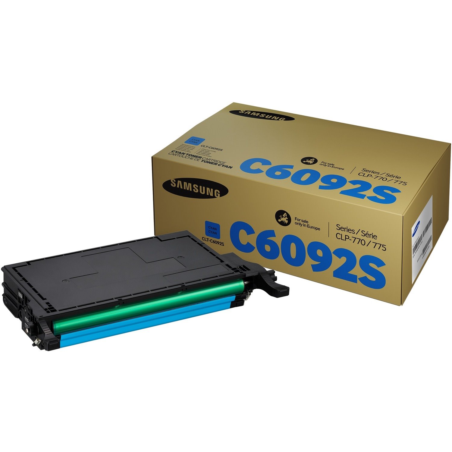 Samsung CLT-C6092S Original Toner Cartridge - Cyan Pack