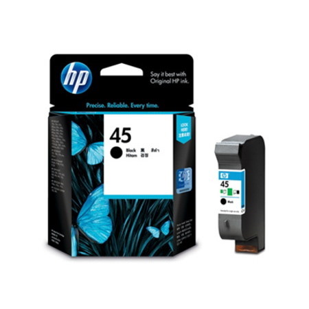 HP 45 Original Inkjet Ink Cartridge - Black Pack