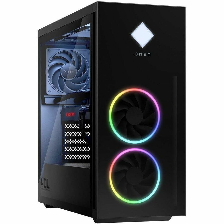OMEN OMEN 40L GT21-1020na Gaming Desktop Computer - Intel Core i7 13th Gen i7-13700K - 64 GB - 2 TB SSD - Tower - Black