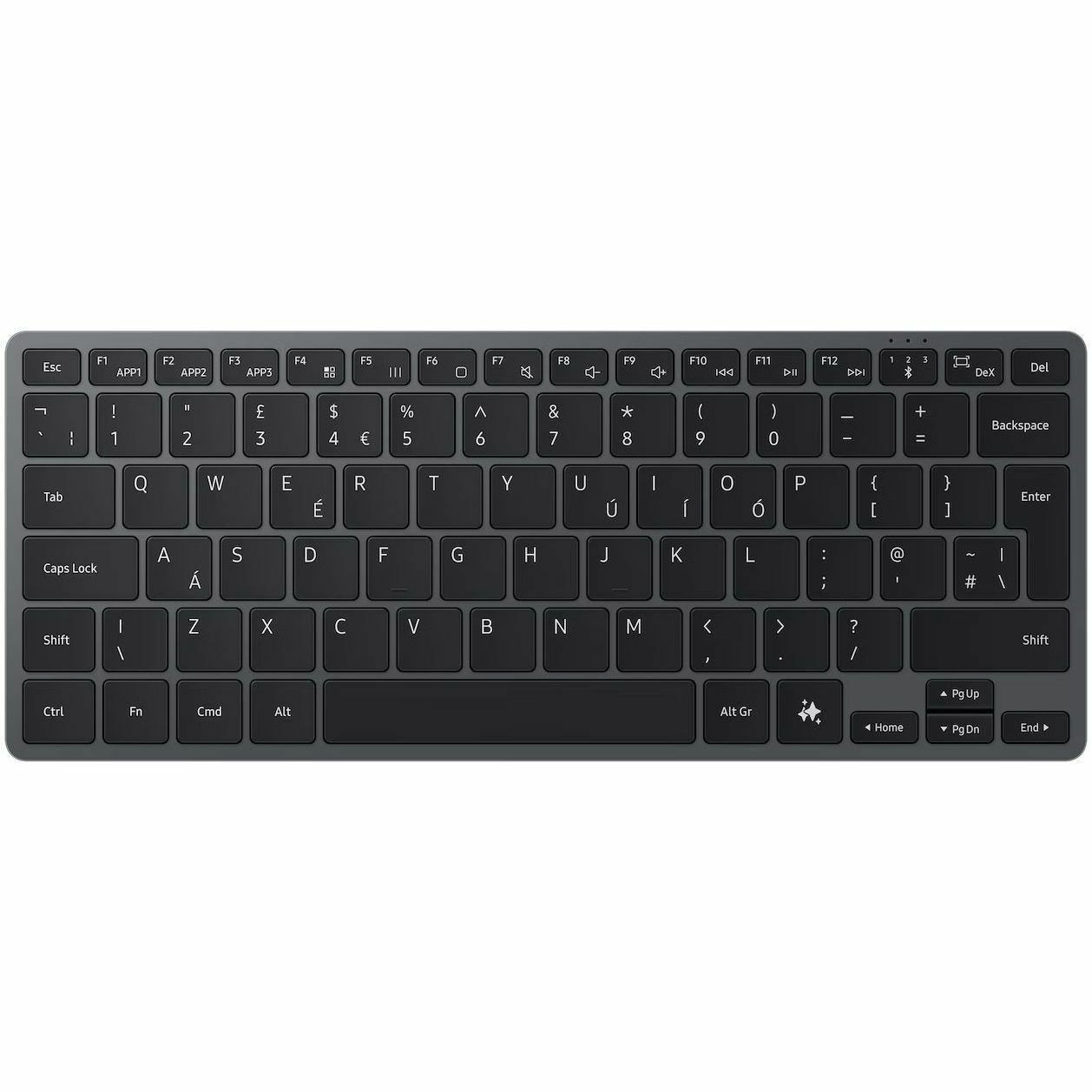 Samsung Smart Keyboard EJ-B7800 Keyboard - Wireless Connectivity - Black