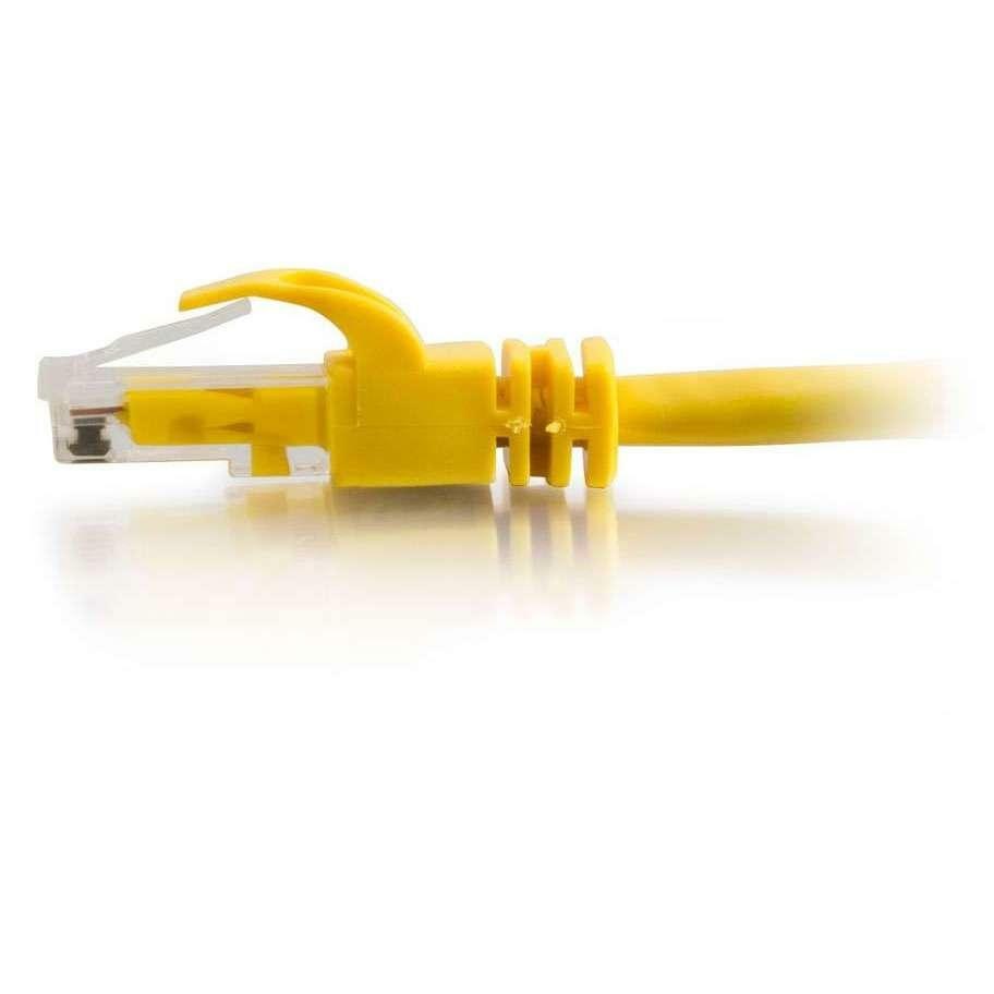 C2G-7ft Cat6 Snagless Crossover Unshielded (UTP) Network Patch Cable - Yellow