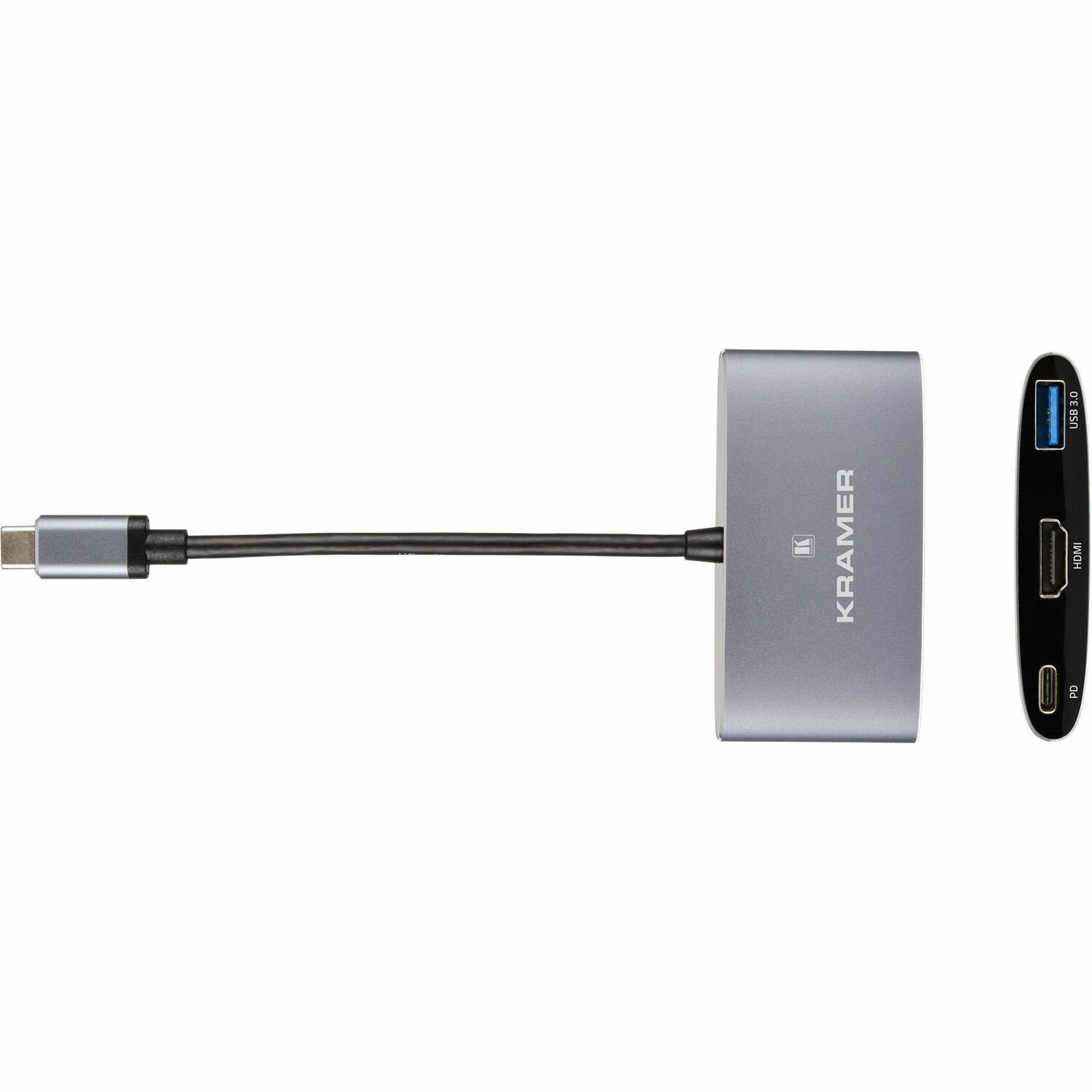 Kramer USB Type C Docking Station for Notebook, Smartphone, Tablet - Charging Capability