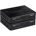 TRENDnet Ethernet Over Coax Adapter,(2-Pack), Backward Compatible with MoCA 2.0, Gigabit LAN Port, Supports Net Throughput Up to 1Gbps, Supports Up to 16 Nodes on One Network, Black, TMO-311C2K