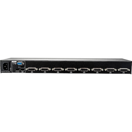 Vertiv Avocent AV108 KVM Switch | 8 port | Rackmount | Desktop | Single-User | USB | OSD | Touch Button | Hotkey | Cascade | Internal Power Supply