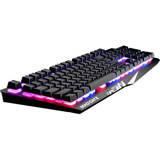 Mad Catz The Authentic S.T.R.I.K.E. 2 Membrane Gaming Keyboard - Black