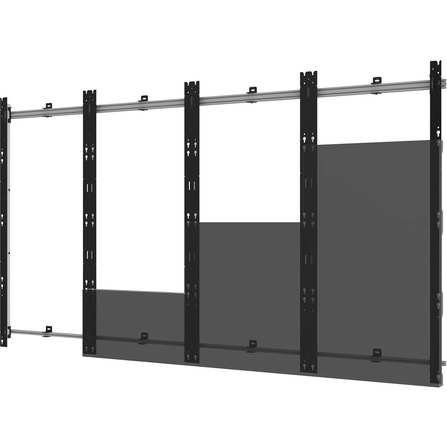 Peerless-AV&reg; SEAMLESS Kitted DS-LEDL27-4X4 Mounting Frame for LED Display, Video Wall - Black