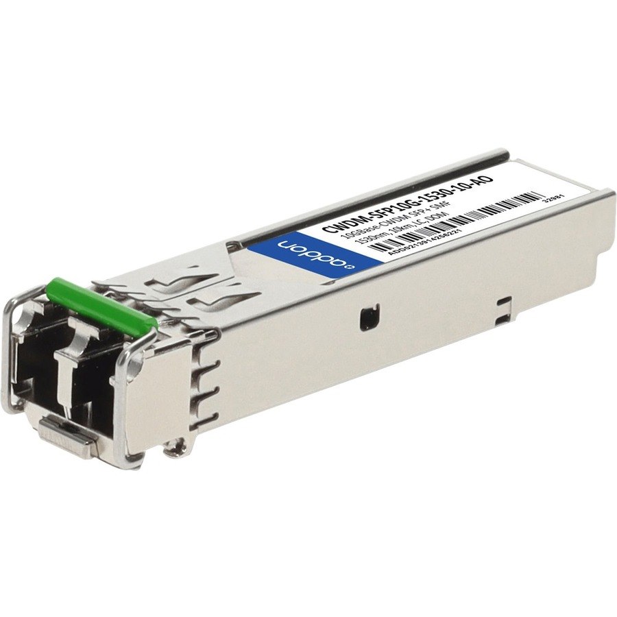 AddOn Cisco&reg; CWDM-SFP10G-1530-10 Compatible TAA 10GBase-CWDM SFP+ Transceiver (SMF, 1530nm, 10km, LC, DOM)