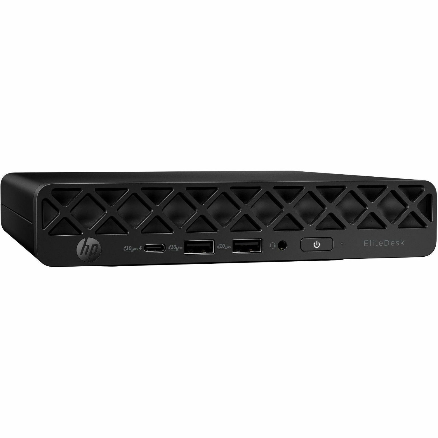 HP EliteDesk 8 G1a Desktop Computer - AMD Ryzen AI 5 340 - 16 GB - 256 GB PCI Express NVMe SSD - Mini PC - Jack Black