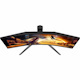 AOC CU34G4Z 34" Class UW-QHD Curved Screen Gaming LED Monitor - 21:9 - Black, Red