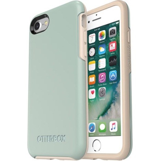 OtterBox Symmetry Case for Apple iPhone 7, iPhone 8 Smartphone - Muted Waters