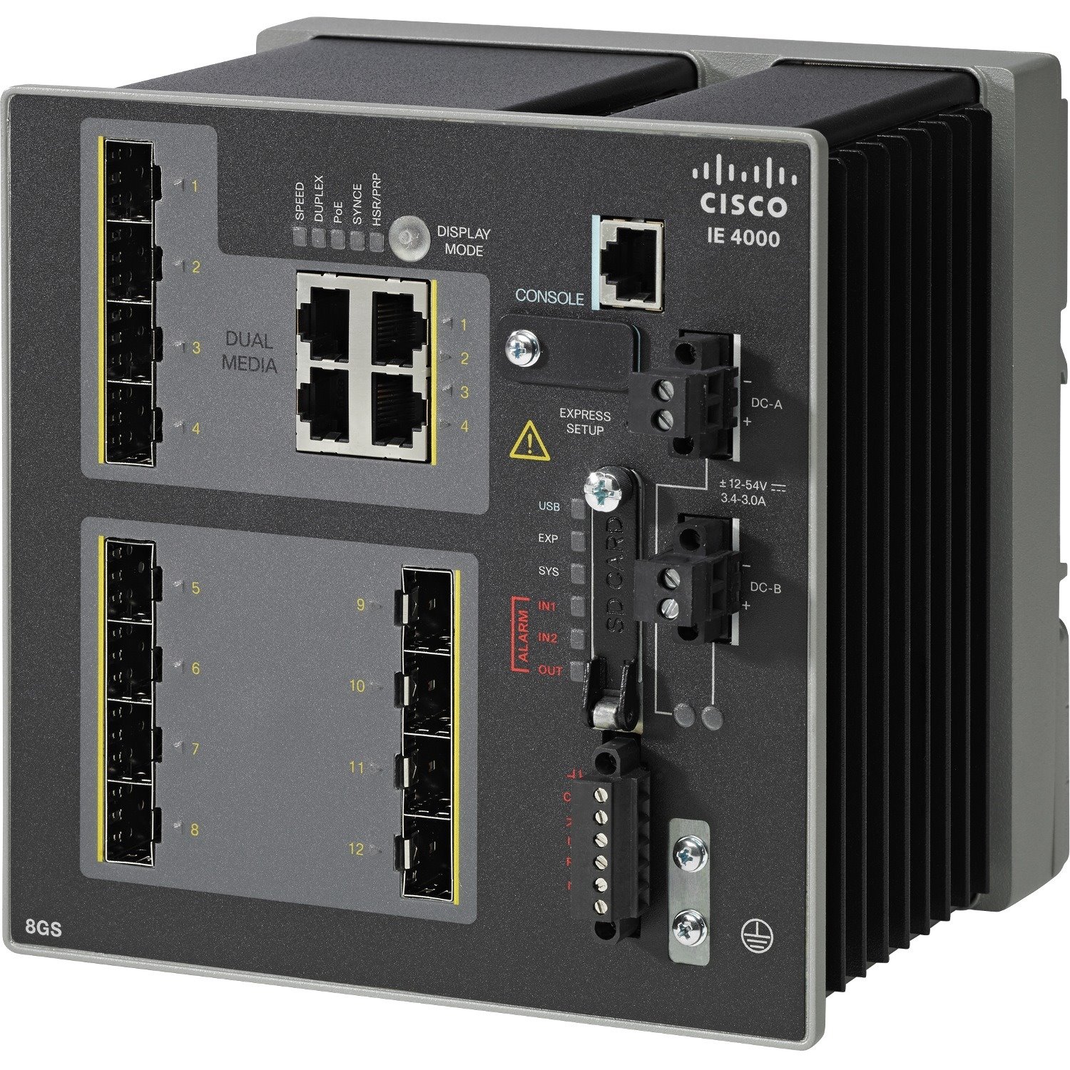 Cisco IE-4000-8GS4G-E Ethernet Switch