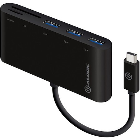 Alogic USB Hub/FlashCard Reader - USB Type C - External