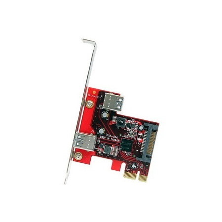 StarTech.com 2 port PCI Express SuperSpeed USB 3.0 Card with UASP Support - 5Gbps - 1 Internal 1 External