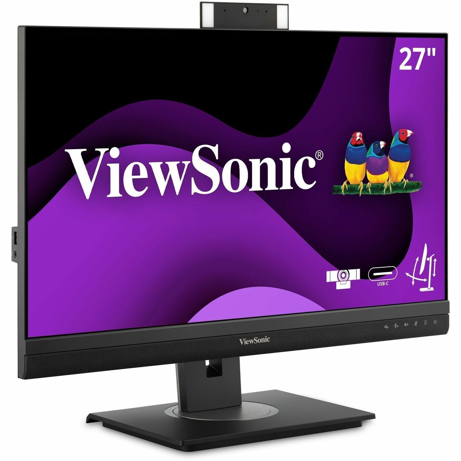 ViewSonic Graphic VG2756V-2K 27" Class Webcam WQHD LED monitor - 16:9
