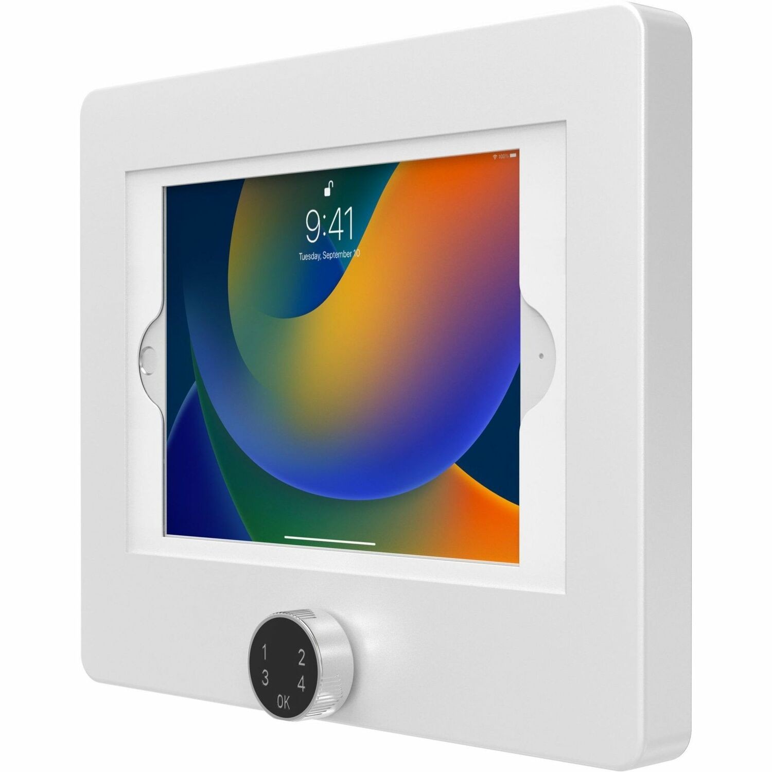 Cta Digital Universal Digital Password Locking Security Wall Mount Enclosure - White