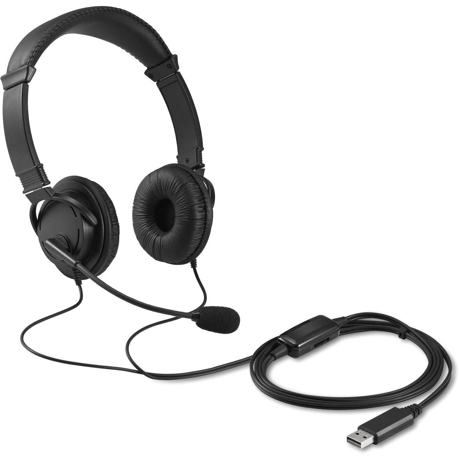 Kensington USB Hi-Fi Headphones with Mic and Volume Control