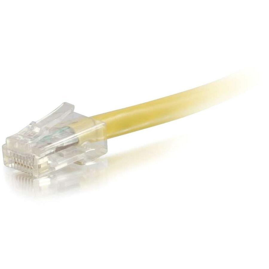 C2G-1ft Cat5e Non-Booted Unshielded (UTP) Network Patch Cable - Yellow