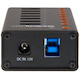 StarTech.com 7 Port USB 3.0 Hub - 5Gbps - Desktop or Wall-mountable Metal Enclosure
