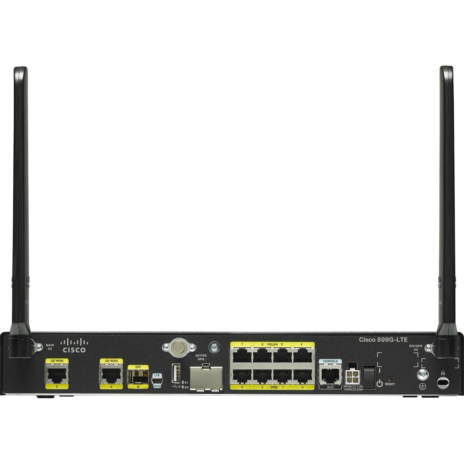 Cisco C899G-LTE Ethernet, Cellular Modem/Wireless Router - Refurbished