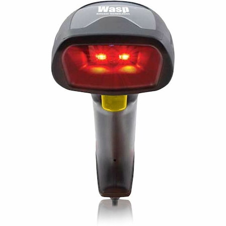 Wasp WDI4250 Retail, Commercial Service, Hospitality, Government Handheld Barcode Scanner - Cable Connectivity - Black - USB Cable Included