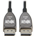 Eaton Tripp Lite Series DisplayPort Active Optical Cable (AOC), 8K 60 Hz (M/M), CL3 Rated, Latching Connectors, Black, 10 m (33 ft.)