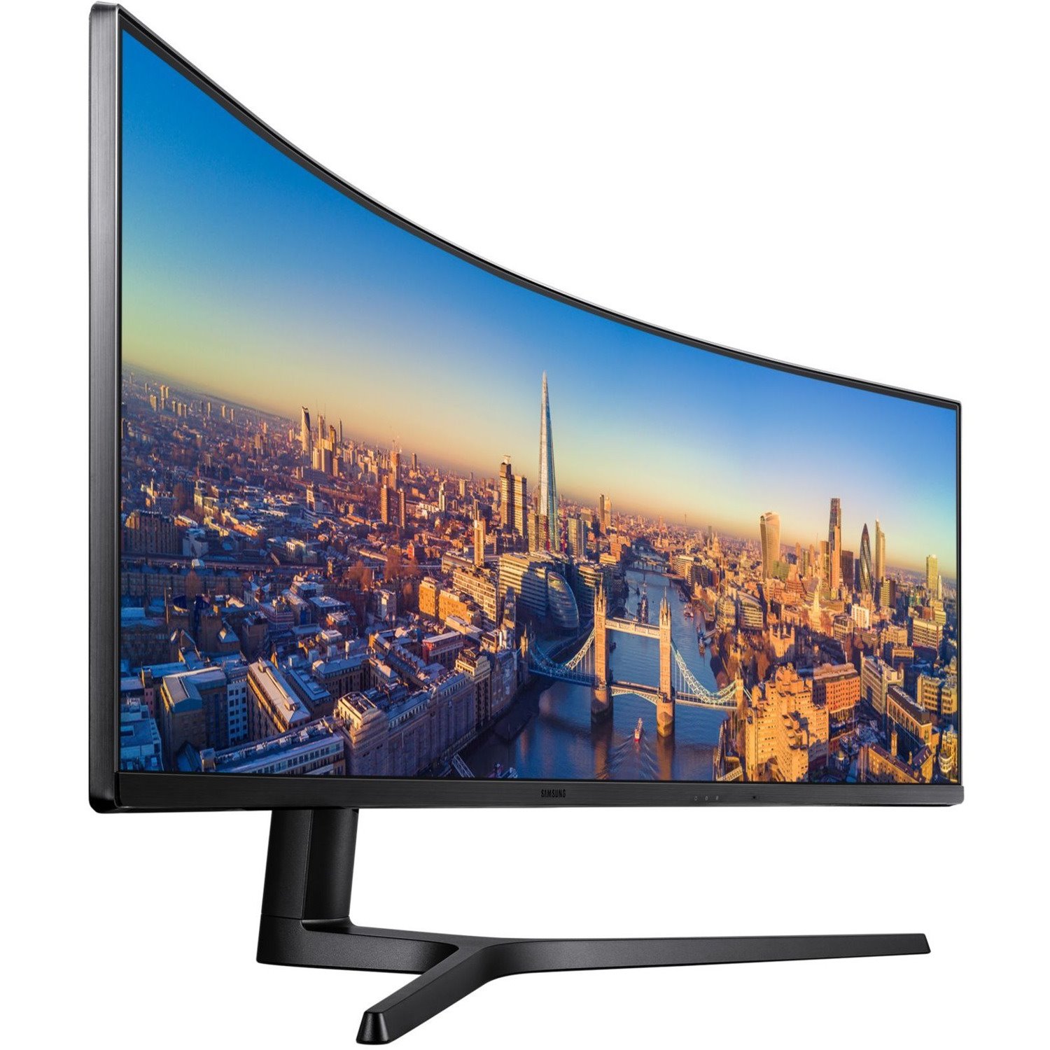 Samsung C49J890DKE Curved Screen LCD Monitor - 32:9 - Charcoal Black Hairline