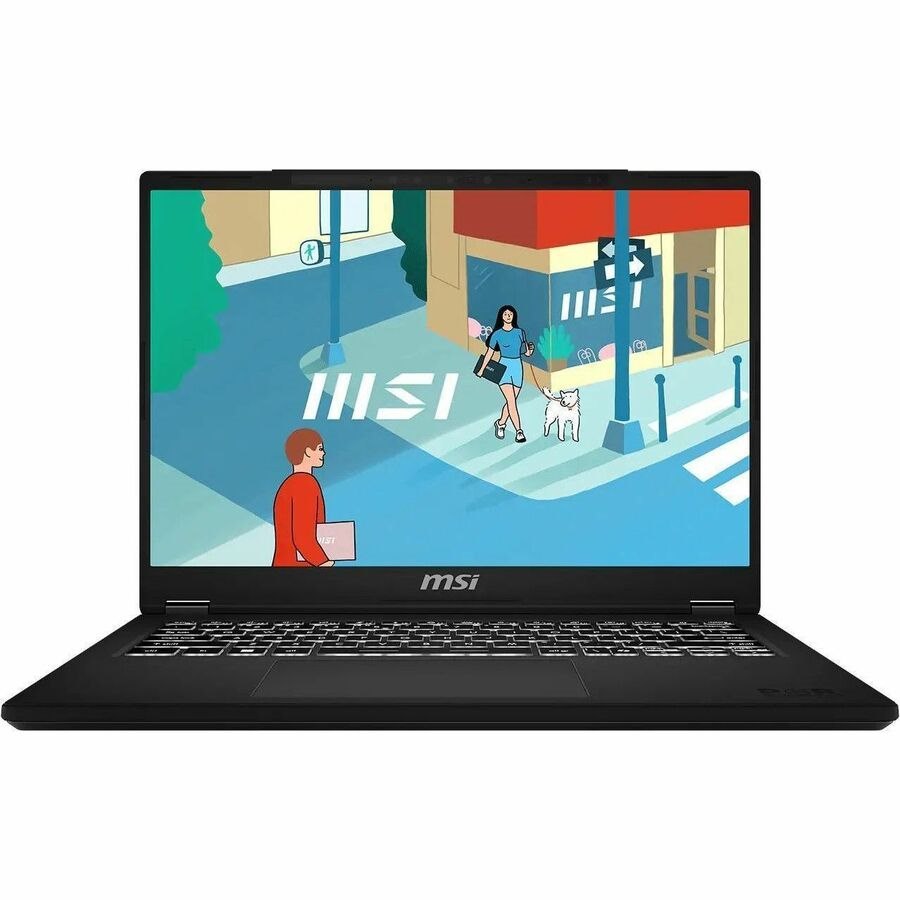 MSI Modern 14 H D2RM Modern 14 H D2RMG-298UK 35.6 cm (14") Notebook - Full HD Plus - Intel Core 5 210H - 16 GB - 512 GB SSD - Classic Black