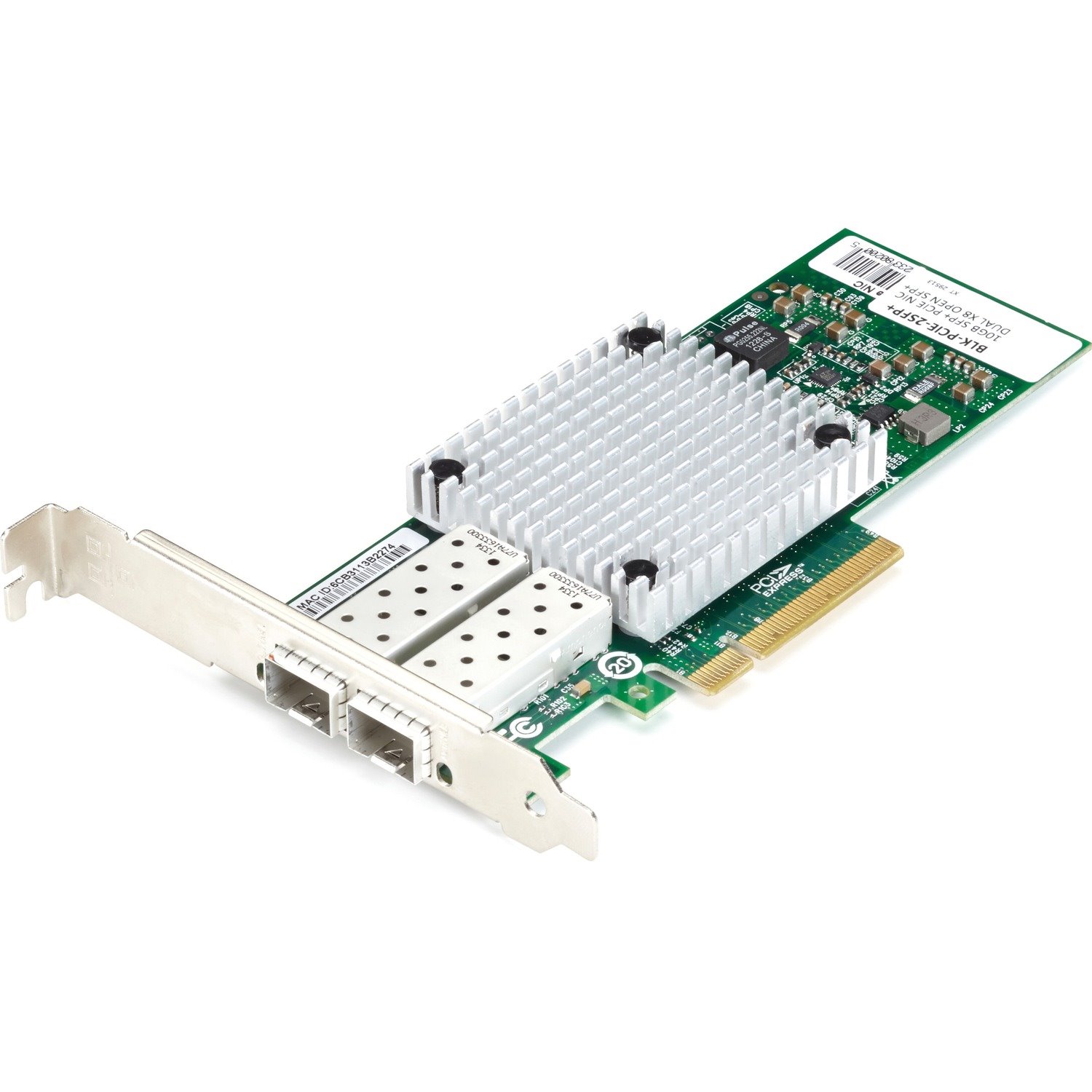 Black Box 10-GbE PCI-E Network Adapter (NIC) - (2) SFP+ Ports