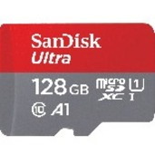 Western Digital 128GB SanDisk Ultra microSDXC 100MB/s 10