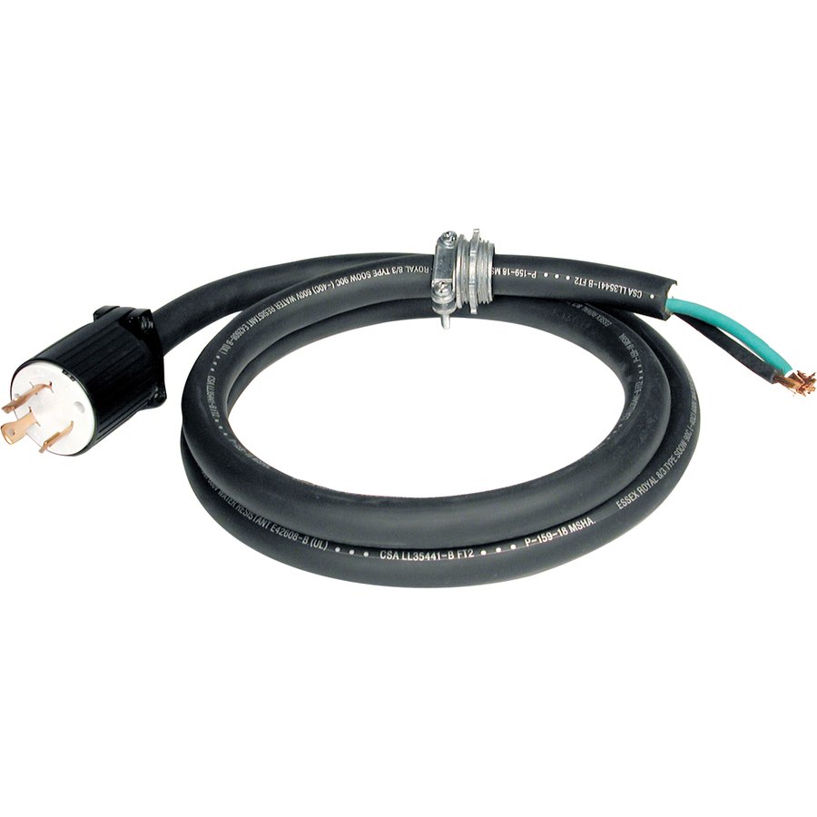 Tripp Lite by Eaton Optional 10 ft. / 3.05 m Input Power Cord for Hardwired UPS Systems, L6-30P, 208/240V, 30A