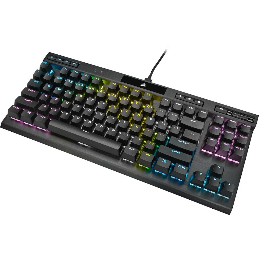 Corsair K70 RGB TKL CHAMPION SERIES Mechanical Gaming Keyboard - CHERRY MX SPEED