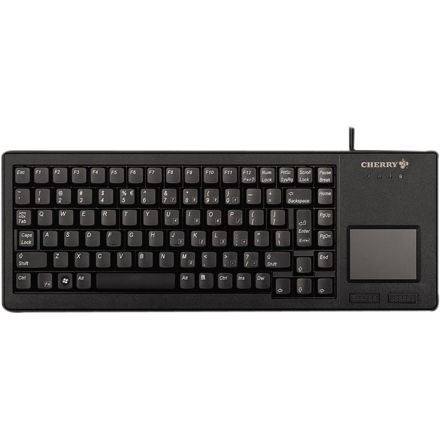 CHERRY G84-5500 Keyboard - Cable Connectivity - USB Interface - TouchPad - English (UK) - Black