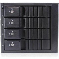 iStarUSA BPN-SEA340HD-BLACK Drive Enclosure for 5.25" - Serial ATA/600, 12Gb/s SAS Host Interface Internal - Black