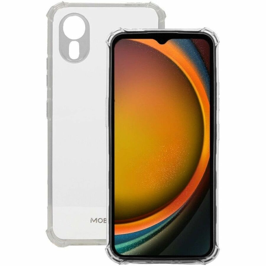 MOBILIS R Series Rugged Case for Samsung Galaxy XCover7 Smartphone - Transparent