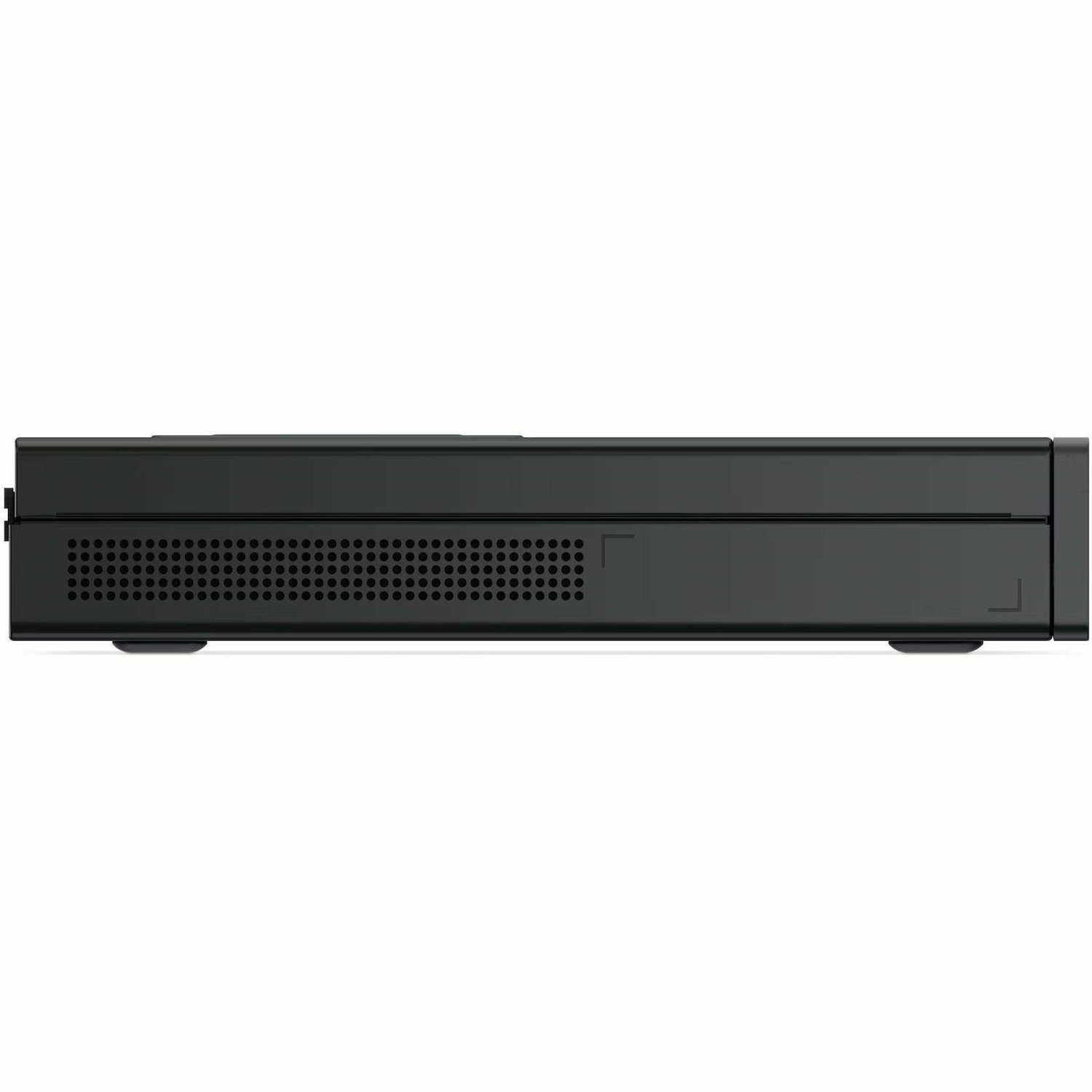 Lenovo V100q 13GE001PUS Desktop Computer - Intel Core i3 i3-N305 - 8 GB - 128 GB PCI Express NVMe 3.0 x4 SSD - Tiny - Black