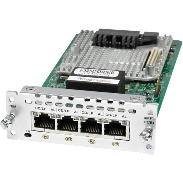 Cisco WAN Interface Card (WIC) - 4 x T1/E1 Network