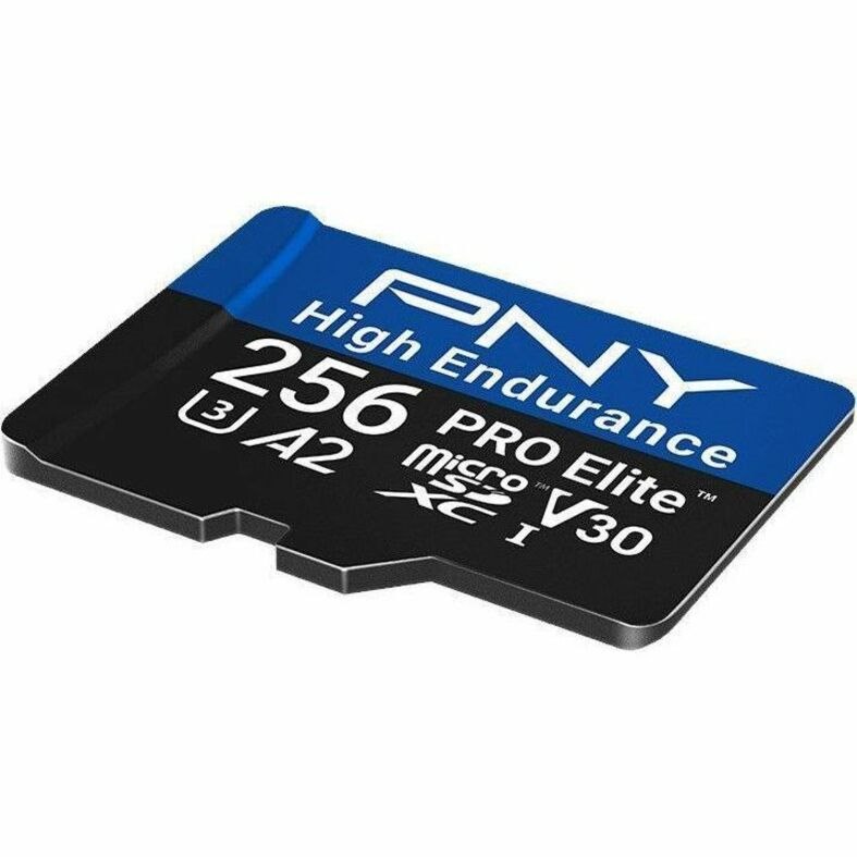 PNY PRO Elite 256 GB Class 10/UHS-I (U3) V30 microSDXC - 1