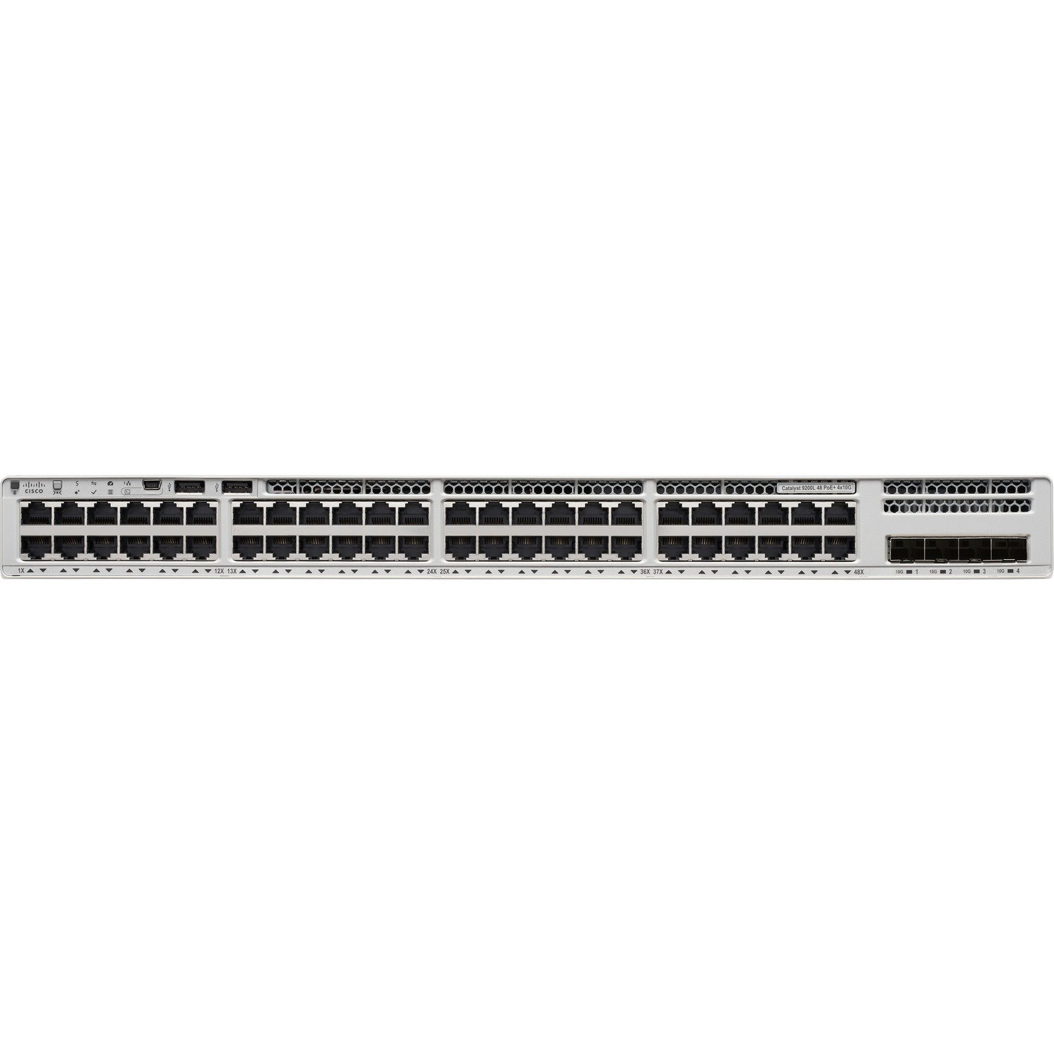 Cisco Catalyst 9200 C9200L-48P-4X 48 Ports Manageable Layer 3 Switch