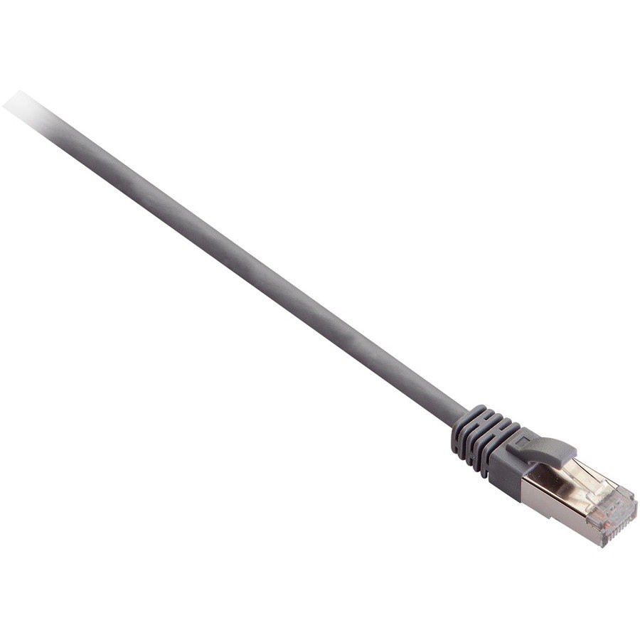 V7 Grey Cat5e Shielded (STP) Cable RJ45 Male to RJ45 Male 3m 10ft