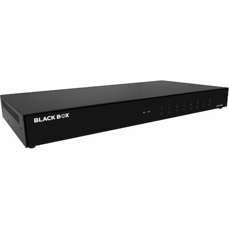 Black Box KVM Switch, NIAP 4.0 Certified - 8-Port, Single-Monitor, DisplayPort, CAC