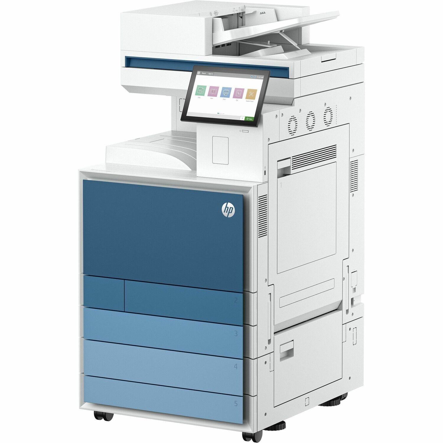 HP LaserJet Enterprise 8801dn Wired Laser Multifunction Printer - Colour