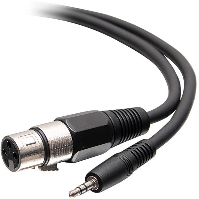 Cables To Go M TRS 3.5MM To F XLR Cable 18In